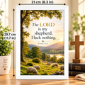 Bible Verse Frame, Psalm 23:1 A4 – The Lord Is My Shepherd