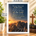 Bible Verse Frame, Psalm 27:4 A4 – The One Thing I Ask