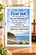 Bible Verse Frame, Isaiah 41:10 A4 – Fear Not