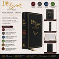 KJV Life in the Spirit Study Bible - Bonded Leather, Black, Red Letter (Thomas Nelson)