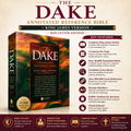 Dake Annotated Reference Bible NKJV Bonded Leather Black