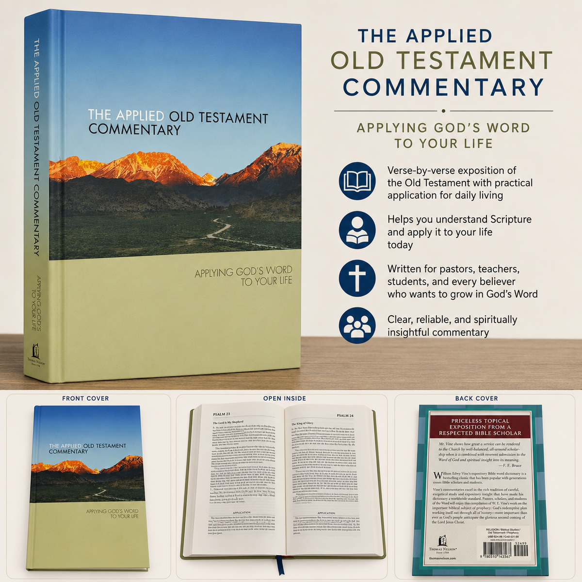 Applied Old Testament Commentary: Applying God's Word to Your Life