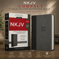 NKJV Compact Single-Column Reference Bible, Comfort Print (72,000+ Cross-References)