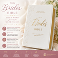NKJV Bride's Bible, White Leathersoft, Red Letter, Comfort Print (Wedding Keepsake)