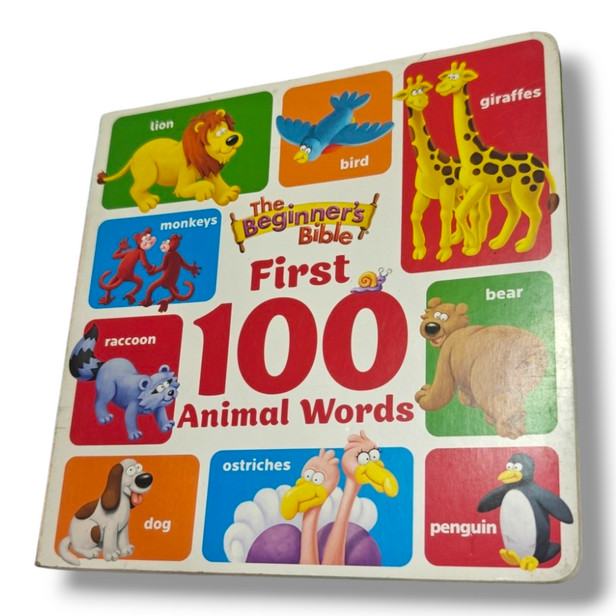 The Beginner's Bible First 100 Animal Words – Children's Bible Animal Word Book | ISBN 9780310770633